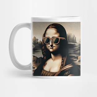 Mona Lisa Sunglasses Mug